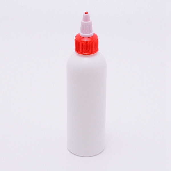 

PandaHall Plastic Squeeze Bottle, Liqiud Bottle, Column, White, 39.5x151mm, Capacity: 120ml(4.06 fl. oz) Plastic White