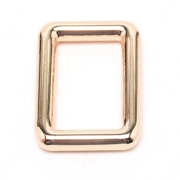 

PandaHall Alloy Bag Lock Catch Clasps, Rectangle, for Bag Accessories, Light Gold, 3.45x2.4x0.5cm, Inner Diameter: 1.5x2.5cm Alloy