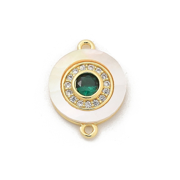Brass Micro Pave Cl… - image