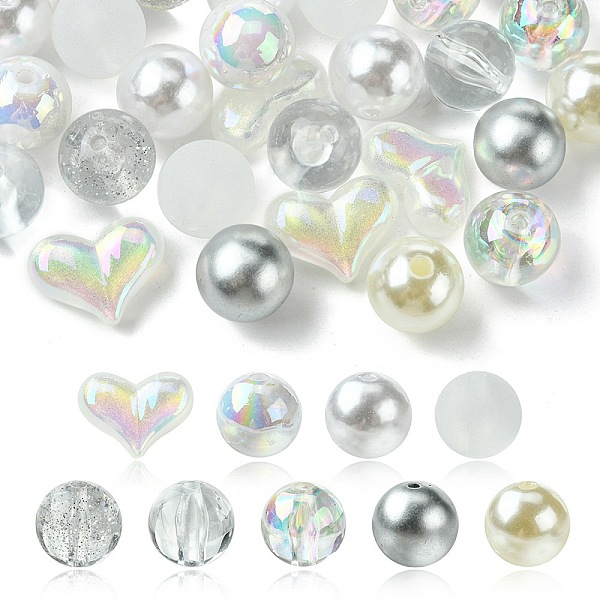 40Pcs 9 Styles Acry… - image