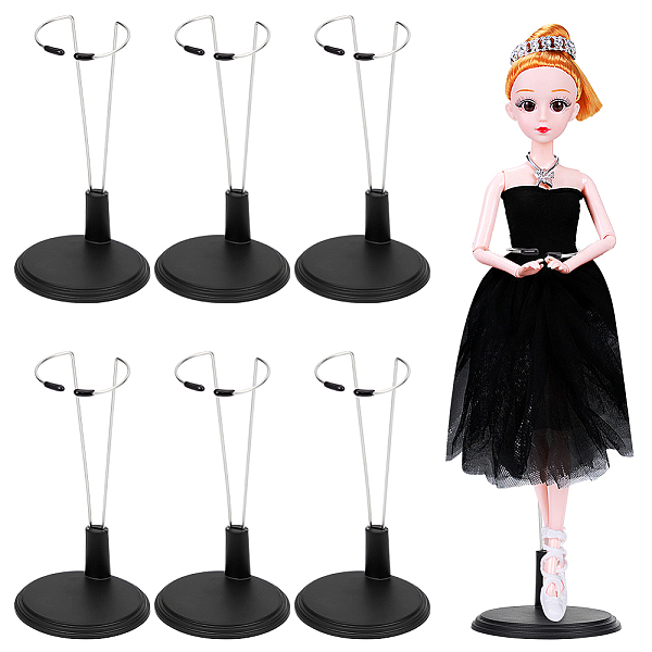 

PandaHall Alloy Model Toy Assembled Holder, with Plastic Chassis, Black, 6.15x6.95x11.5cm Alloy Black