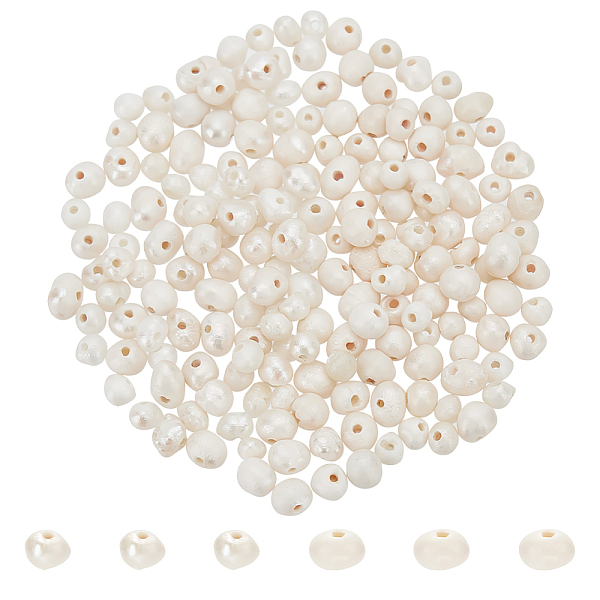 

PandaHall 200Pcs 2 Colors Natural Cultured Freshwater Pearl Beads Strands, Potato, Mixed Color, 1.5~2x1.5~3x1.5~2mm, Hole: 0.5mm..., Multicolor