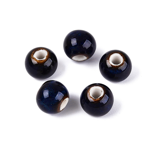 Vintage Handmade Porcelain Beads