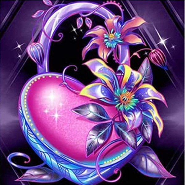 

PandaHall DIY Neon Scenery Theme Diamond Painting Kits, Including Canvas, Resin Rhinestones, Diamond Sticky Pen, Tray Plate and Glue Clay...