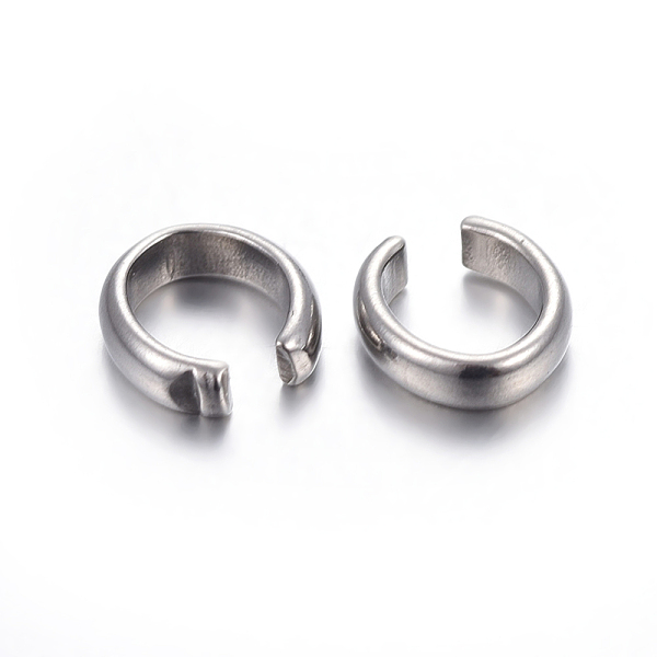 

PandaHall 304 Stainless Steel Quick Link Connectors, Linking Rings, Stainless Steel Color, 5x5x2mm 304 Stainless Steel Others