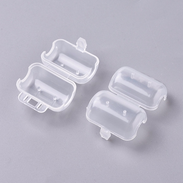 

PandaHall Plastic Squid Hooks Protector, Wood Shrimp Hooks Cover Jig, Clear, 23.5x39x13mm Plastic Column Clear