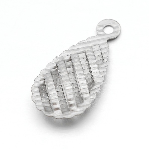 

PandaHall Original Color Hollow teardrop, 304 Stainless Steel Pendants, Stainless Steel Color, 19x9x3mm, Hole: 1mm 304 Stainless Steel...