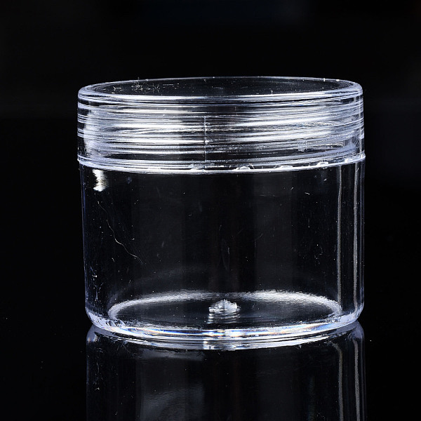 

PandaHall Column Polystyrene Bead Storage Container, for Jewelry Beads Small Accessories, Clear, 4x3.3cm, Inner Diameter: 3.3cm Plastic...