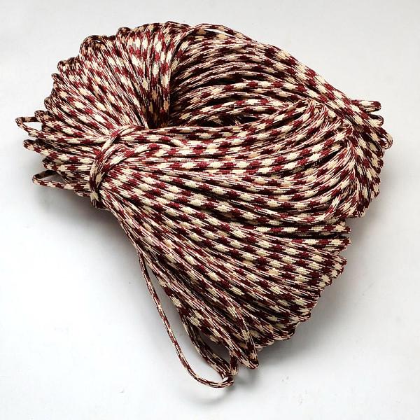 

PandaHall 7 Inner Cores Polyester & Spandex Cord Ropes, for Rope Bracelets Making, Brown, 4mm, about 109.36 yards(100m)/bundle...