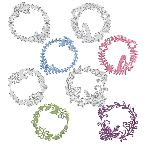 

PandaHall GLOBLELAND Carbon Steel Cutting Dies Stencils, for DIY Scrapbooking/Photo Album, Decorative Embossing DIY Paper Card, Lace Corner...