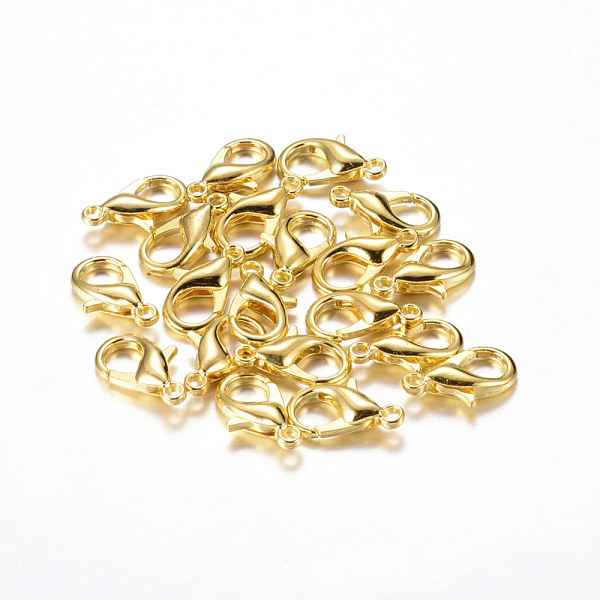 

PandaHall Zinc Alloy Lobster Claw Clasps, Parrot Trigger Clasps, Cadmium Free & Nickel Free & Lead Free, Golden, 10x6mm, Hole: 1mm Alloy...