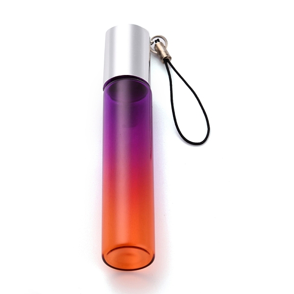 

PandaHall 10ml Glass Gradient Color Essential Oil Empty Perfume Bottles, with 304 Stainless Steel Roller Ball, Aluminum Bottle Caps and...