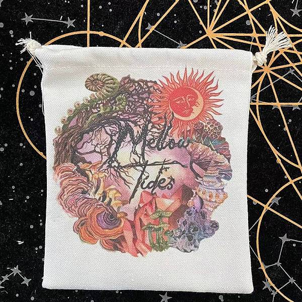 

PandaHall Cloth Tarot Cards Storage Drawstring Bags, Tarot Desk Storage Holder, Tree Pattern, 18x13cm Cloth Tree