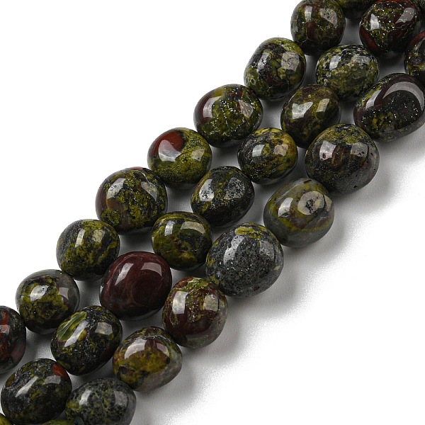 

PandaHall Natural Dragon Blood Beads Strands, Nuggets Tumbled Stone, 10~14x9~10x8~9mm, Hole: 1mm, about 35~36pcs/strand, 15.63''~15.79''...