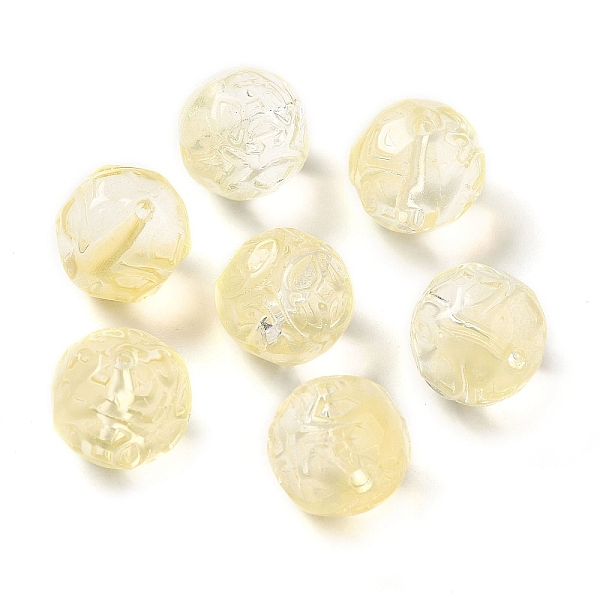 

PandaHall Transparent Glass Beads, Cube, Yellow, 12x12x12mm, Hole: 1.4mm Glass Cube Yellow