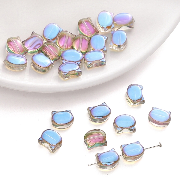 10Pcs Electroplate … - image