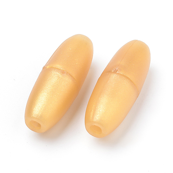 

PandaHall Plastic Breakaway Clasps, For Rubber Silicone Teething Necklaces, Gold, 24x9mm, Hole: 2.5mm Plastic Gold