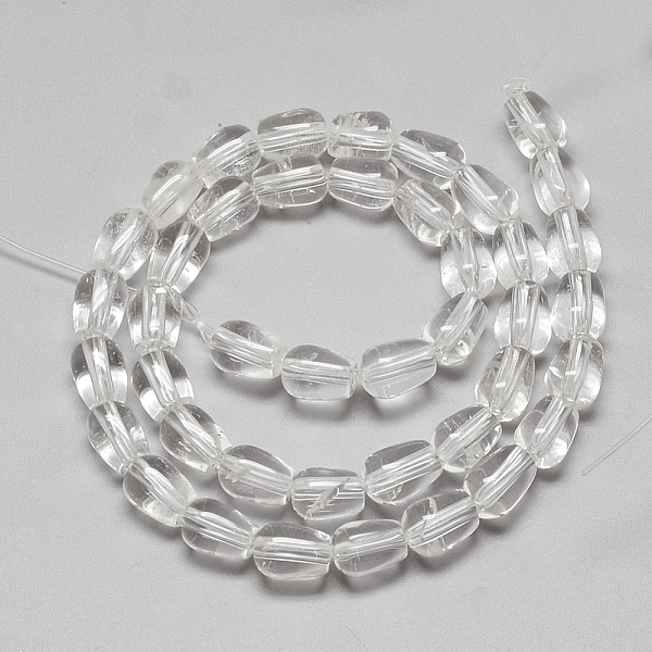 Natürlichem Quarz-Kristall-Perlen Stränge