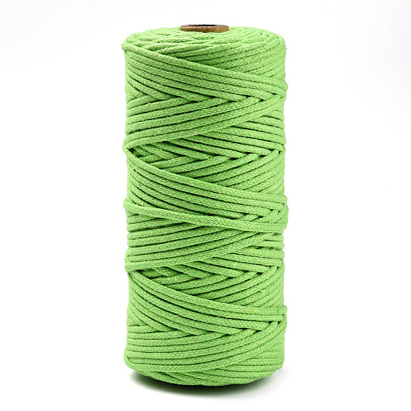 

PandaHall Cotton String Threads, Macrame Cord, Decorative String Threads, for DIY Crafts, Gift Wrapping and Jewelry Making, Green Yellow...