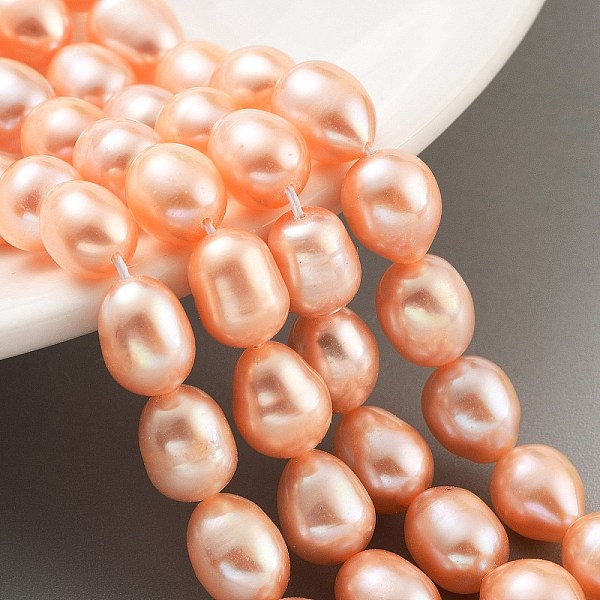 Natural Cultured Freshwater Pearl Beads Strands