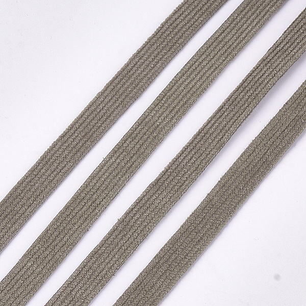 

PandaHall Corduroy Fabric Ribbon, Polyester Ribbon, For DIY Hair Bow Making, Coffee, 10mm, about 100yard/roll(91.44m/roll) Polyester None..., Brown