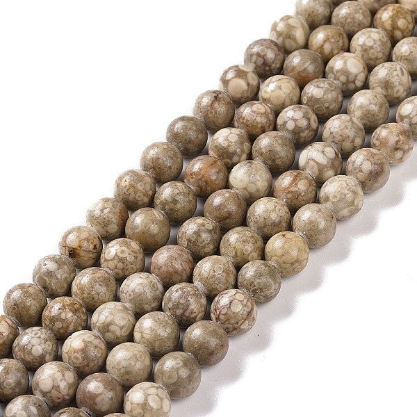 

PandaHall Natural Maifanite/Maifan Stone Beads Strands, Round, 10mm, Hole: 1mm, about 38pcs/strand, 15.1 inch(38.4cm) Maifanite Round