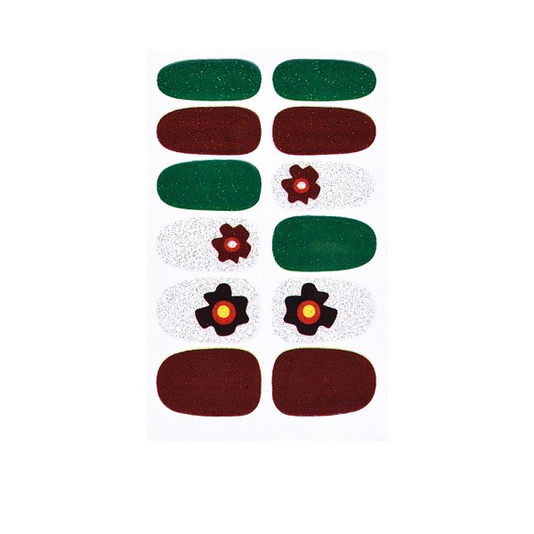 

PandaHall Avocados & Strawberries & Flowers Full Cover Nail Art Stickers, Glitter Powder Decals, Self Adhesive, for Nail Tips Decorations...