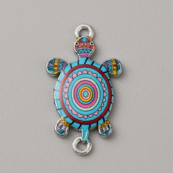 Alloy Enamel Connector Charms