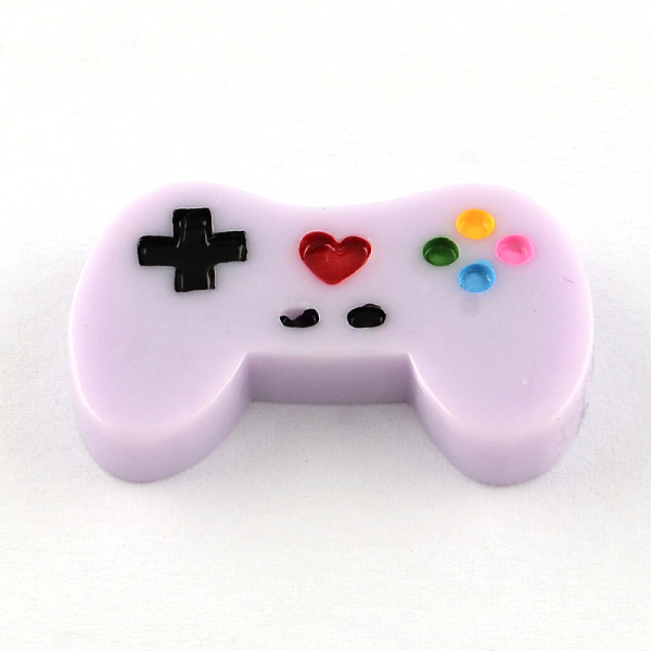 

PandaHall Resin Cabochons, Game Controller, Plum, 18x28.5~29x5mm Resin Others Purple