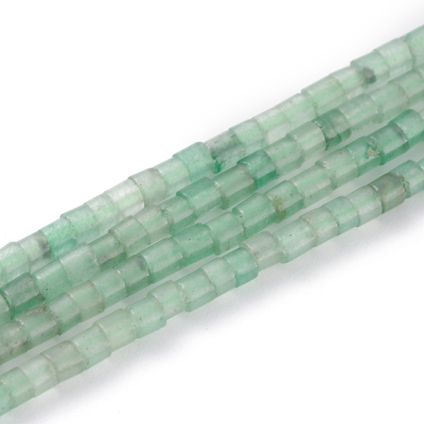 

PandaHall Natural Green Aventurine Beads Strands, Column, 2x2mm, Hole: 0.8mm, about 154~160pcs/strand, 15.16~15.75 inch(38.5~40cm) Green...