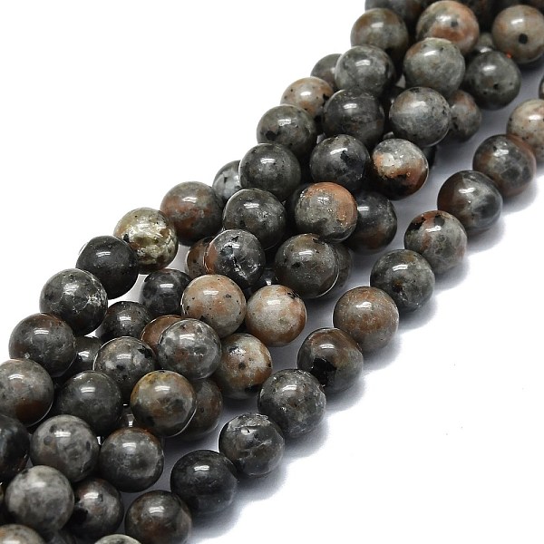 

PandaHall Natural Fluorescent Syenite Rock(Glow under UV Light) Beads Strands, Round, 8mm, Hole: 1mm, about 51pcs/strand, 15.55''(39.5cm)...