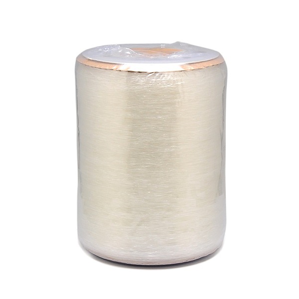 

PandaHall Korean Elastic Crystal Thread, DIY Jewelry Beading Stretch Cord Findings, Clear, 0.6mm, about 1093.61 yards(1000m)/roll TPU Round...