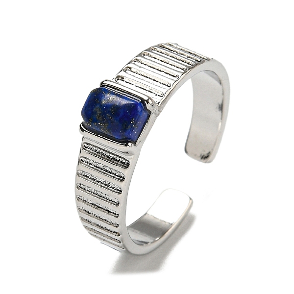 Verstellbare Ringe Aus Natürlichem Lapislazuli