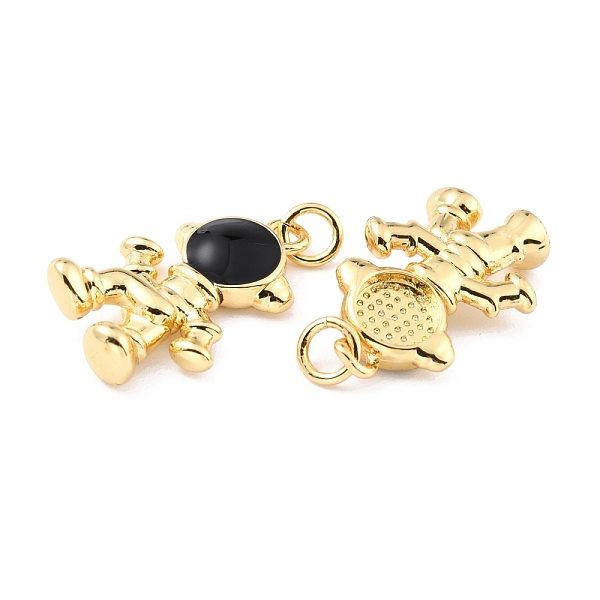 

PandaHall Brass Enamel Pendants, with Jump Ring, Long-Lasting Plated, Real 18K Gold Plated, Astronaut, Black, 22x14x5mm, Jump Ring: 5x0.8mm...