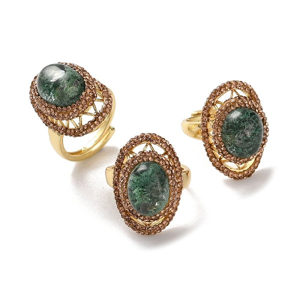 Oval Natural Green … - image
