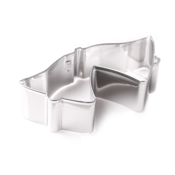 

PandaHall 304 Stainless Steel Cookie Cutters, Cookies Moulds, DIY Biscuit Baking Tool, Bowknot, Stainless Steel Color, 45x96x18mm 304...