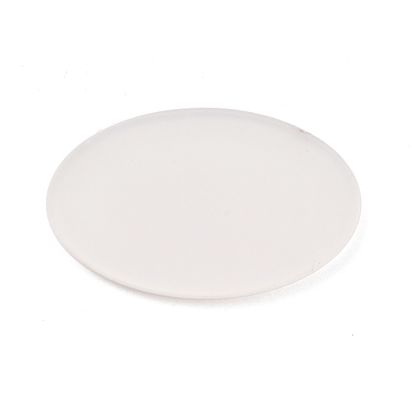 

PandaHall Oval Acrylic Display Base, for Miniatures, Models and Toilet Sign, Clear, 40x25x2mm Acrylic Clear