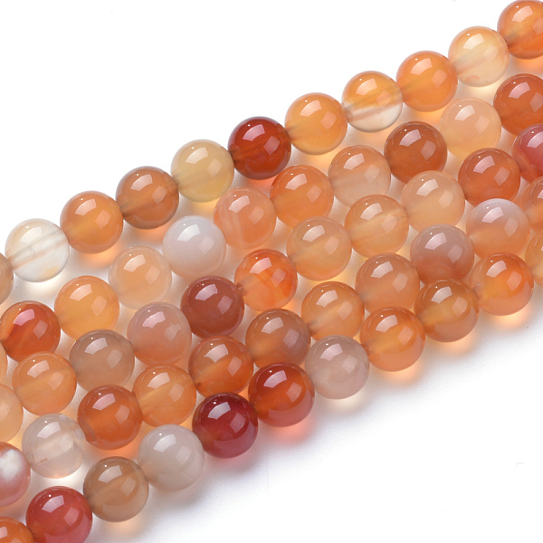 

PandaHall Natural Carnelian Bead Strands, Round, 6mm, Hole: 1mm, about 61pcs/strand, 15 inch Carnelian Round