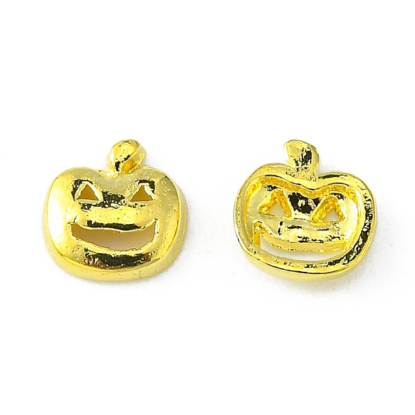 

PandaHall Halloween Themed Alloy Cabochons, Nail Art Decoration Accessories for Women, Cadmium Free & Lead Free, Pumpkin, Golden, 5x5x1.5mm...