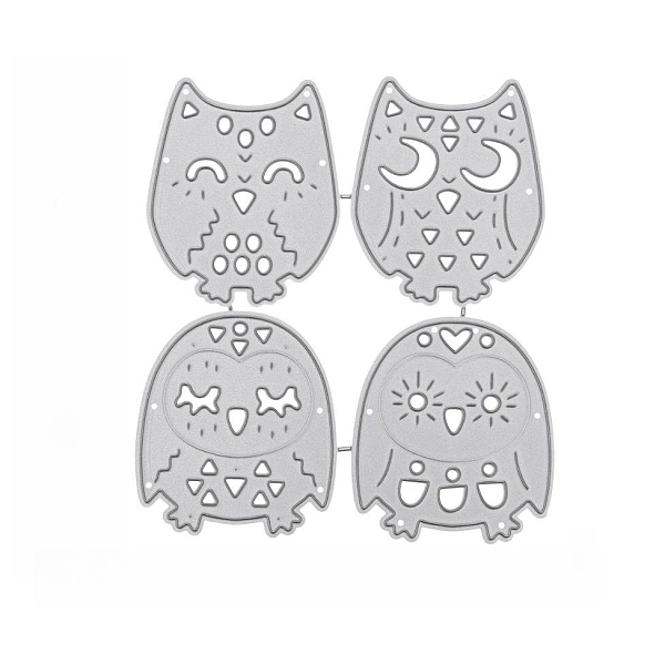 

PandaHall Owl Pattern Carbon Steel Cutting Dies Stencils, for DIY Scrapbooking, Photo Album, Decorative Embossing Paper Card, Stainless...