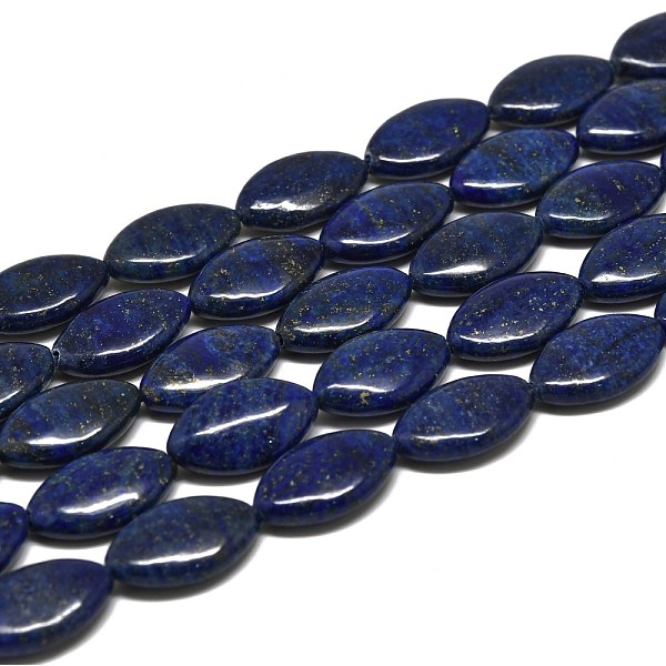 

PandaHall Natural Lapis Lazuli Beads Strands, Horse Eye, 20x12~12.5x6mm, Hole: 1mm, about 20pcs/strand, 15.16''(38.5cm) Lapis Lazuli Horse...