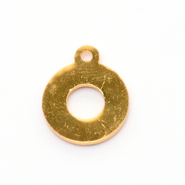 

PandaHall Alloy Crystal Rhinestone Pendants, Golden, Letter, Letter.O, 17x14x2mm, Hole: 1.6mm Alloy+Rhinestone Letter O Clear