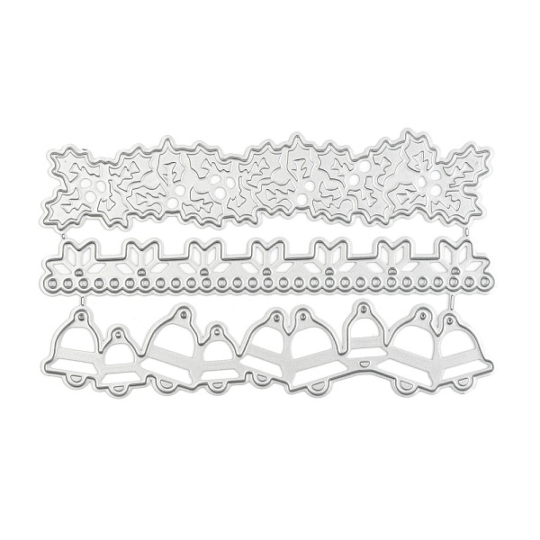 

PandaHall Christmas Carbon Steel Cutting Dies Stencils, for DIY Scrapbooking/Photo Album, Decorative Embossing DIY Paper Card, Christmas...