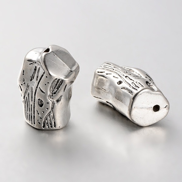 

PandaHall CCB Plastic Beads, Antique Silver, 30x20x14mm, Hole: 2.5mm Plastic Others