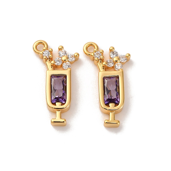 Brass Micro Pave Cu… - image