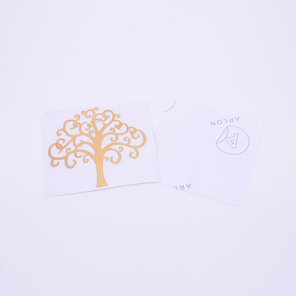 

PandaHall Self Adhesive Brass Stickers, Scrapbooking Stickers, for Epoxy Resin Crafts, Golden, Tree of Life Pattern, 69x69x0.1mm Metal Tree...