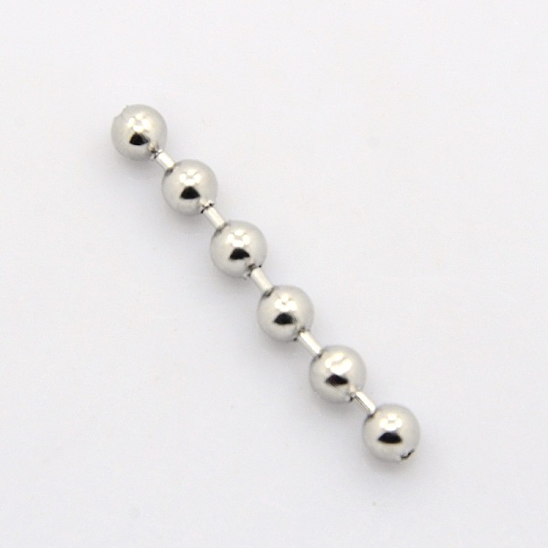 

PandaHall 304 Stainless Steel Ball Chains, with Spool, Stainless Steel Color, 5mm 304 Stainless Steel