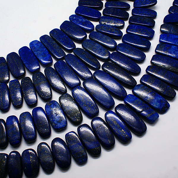 

PandaHall Natural Gemstone Pendants Lapis Lazuli Graduated Beads Strands, Dark Blue, 20~45x14~23x5~10mm, Hole: 1mm, about 15.7 inch Lapis...