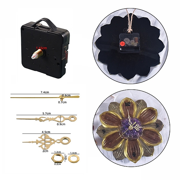 Plastic Long Shaft Clock Movement Mechanism