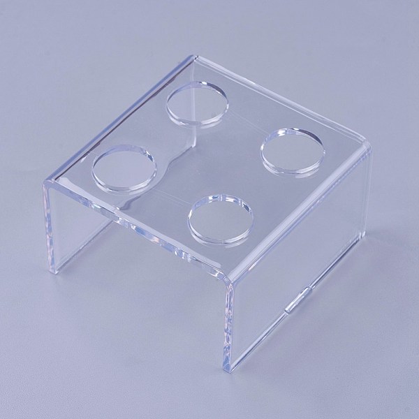 

PandaHall Acrylic Lipstick Display Stands, Clear, 69.5x69x40mm Acrylic Clear